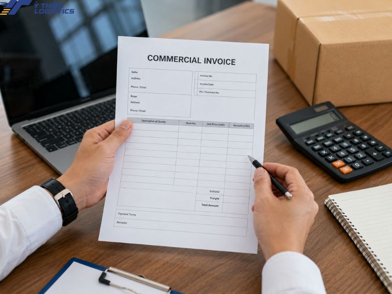 hóa đơn thương mại Commercial Invoice